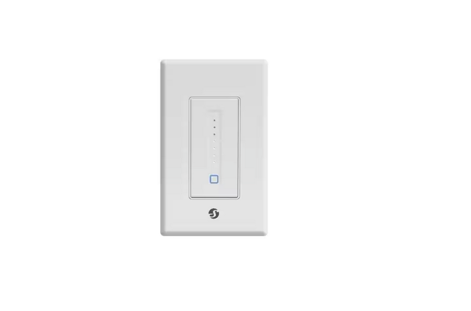 Plus Wall Dimmer, WiFi and Bluetooth Smart Wall Dimmer Relay, Home Automation No Hub Required, Timer Schedule - 91010485340