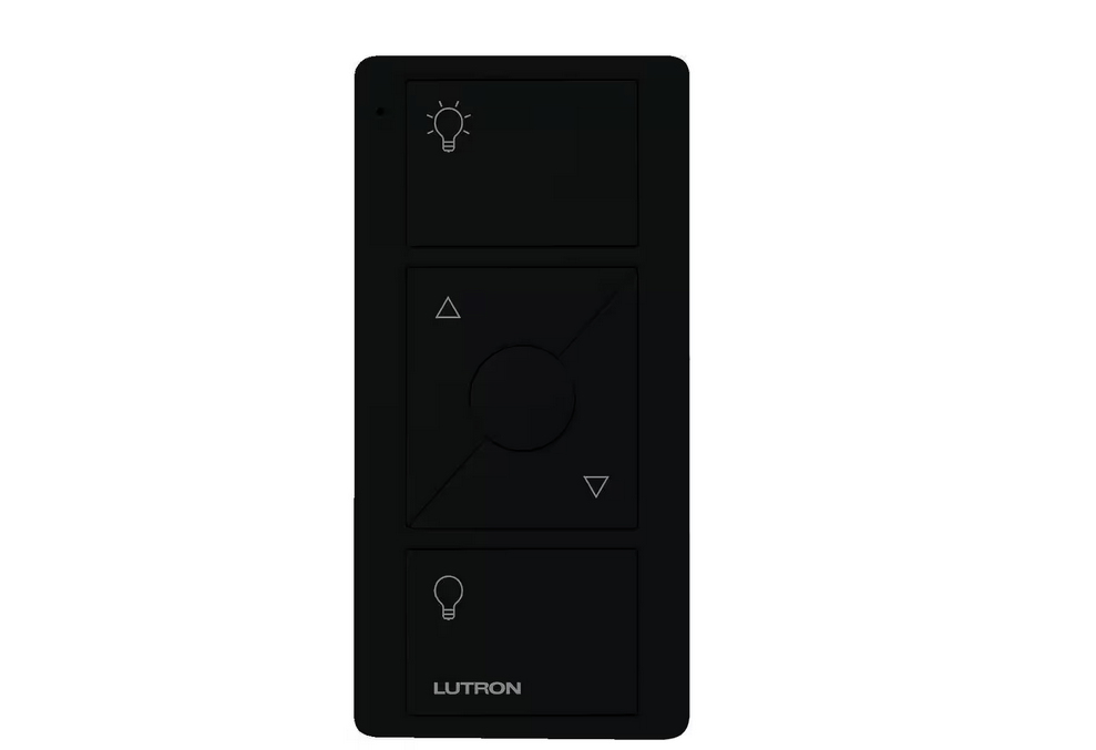 Pico Smart Remote (3-Button, Dimming) for Caseta Smart Dimmer Switch, Black (PJ2-3BRL-GBL-L01) - 91001301153
