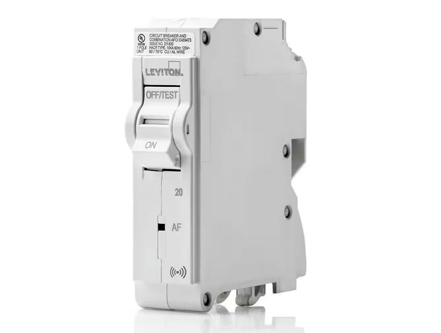 Smart Branch Circuit Breaker, AFCI 1-Pole 20 Amp 120-Volt 10kA Interrupt Rating - 91005129748