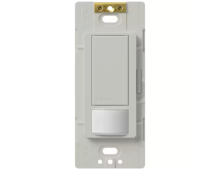 Maestro Motion Sensor Switch, No Neutral Required, 5-Amp, Single-Pole/Multi-Location, Palladium (MS-OPS5M-PD)