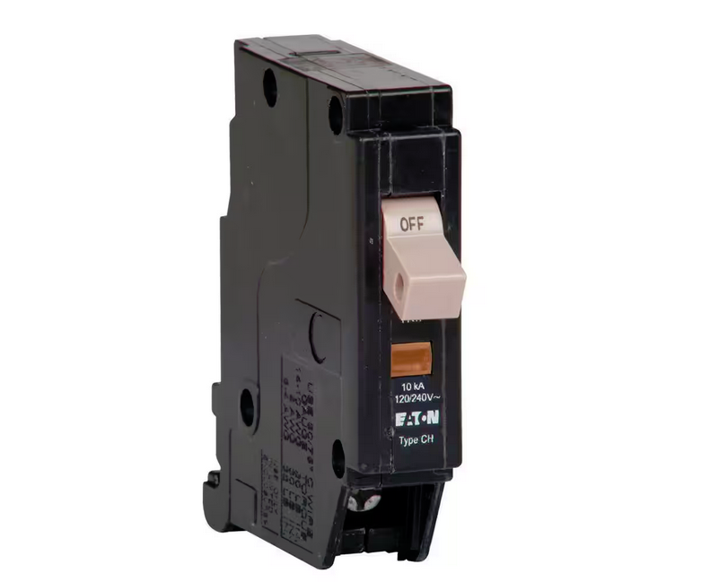 CH 20 Amp 240 Volts 1-Pole Circuit Breaker with Trip Flag - 9578384