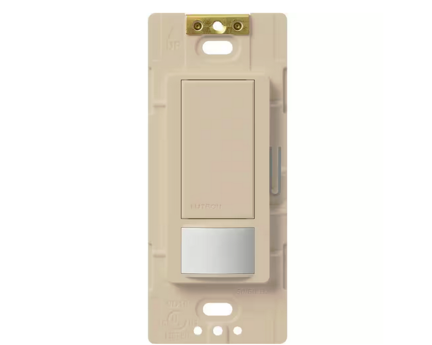 Maestro Motion Sensor Switch, No Neutral Required, 5-Amp, Single-Pole/Multi-Location, Taupe (MS-OPS5M-TP)