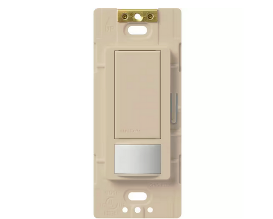 Maestro Motion Sensor Switch, No Neutral Required, 5-Amp, Single-Pole/Multi-Location, Taupe (MS-OPS5M-TP)