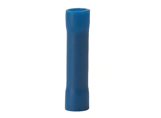 16 - 14 AWG Butt Splice Wire Connectors in Blue (15-Pack) - 9446540