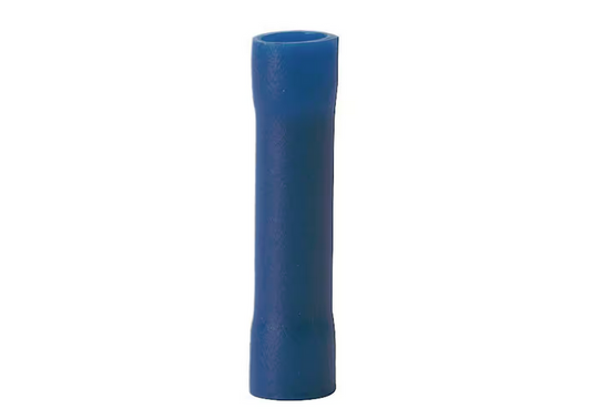 16-14 AWG Blue Butt Splice Wire Connectors (75-Pack) - 9417842