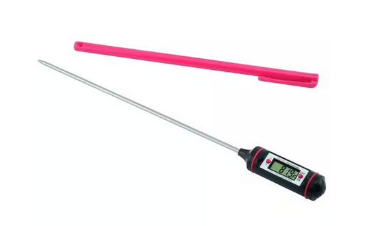 Digital Lab Thermometer with 8 in. Stainless Steel Probe - 91004365854