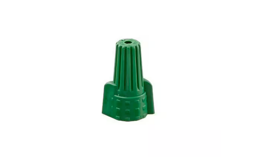 Winged Wire Connectors, Green (15-Pack) - 91002748213