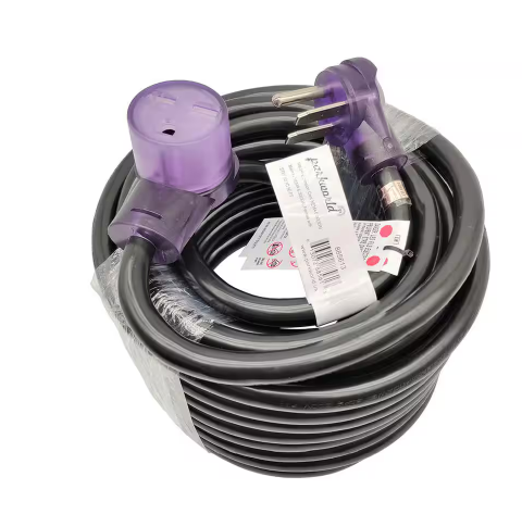 50 ft. STW 10/3 30 Amp 250-Volt Heave-Duty Industral NEMA 6-30 Extension Cord - 91006310276