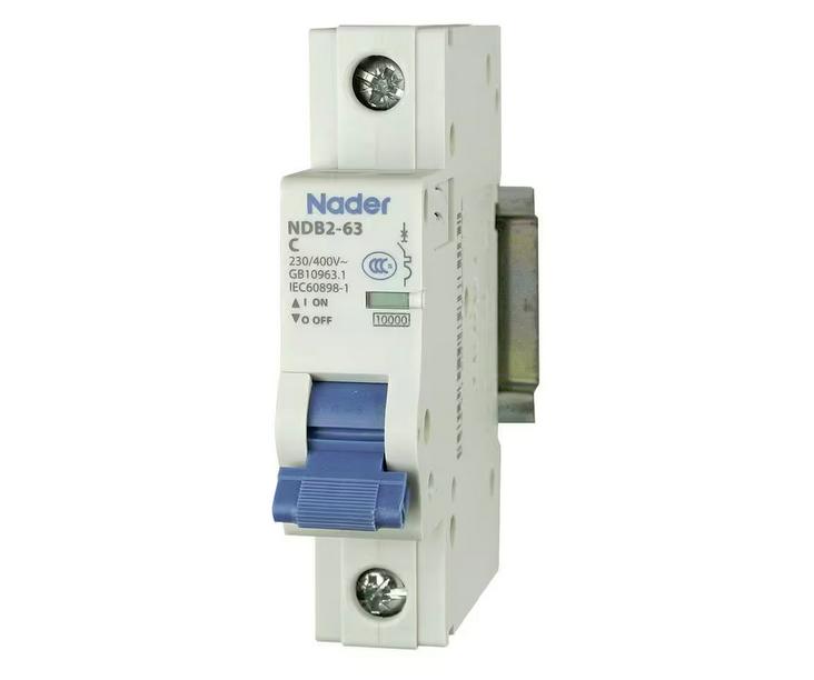 63 Amp Single Pole Circuit Breaker DIN Rail Mount 240VAC/60VDC