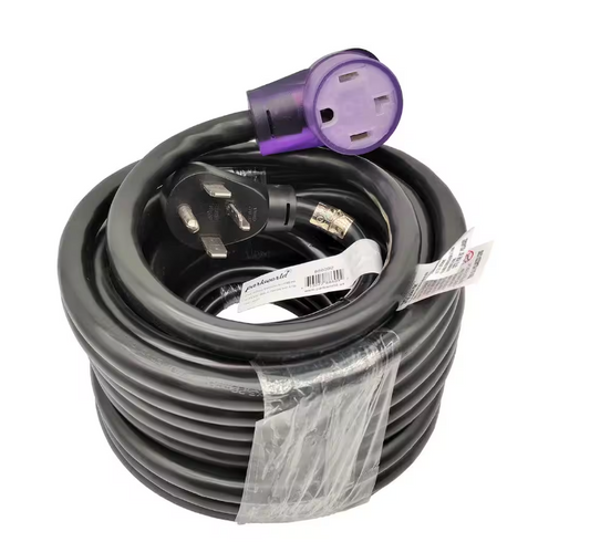 50 ft. 10/4 STW 30 Amp 4-prong Dryer Heavy-Duty NEMA 14-30 Extension Cord - 91006236641