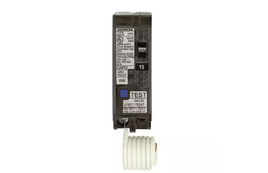 15 Amp 1 in. Single-Pole Combination AFCI Circuit Breaker RBPU - 9256176