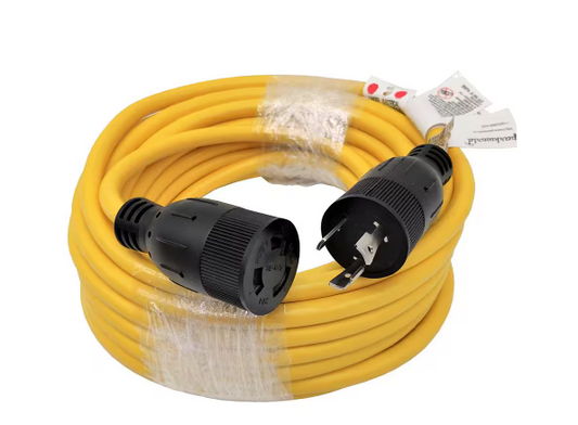 36 ft. SJTW 12/3 20 Amp 250-Volt Twist Lock NEMA L6-20 Extension Cord - 91006310281