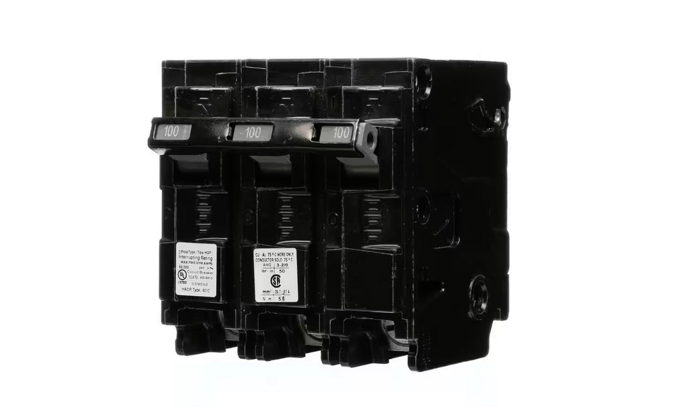 100 Amp 3-Pole Type HQP 65kA Circuit Breaker