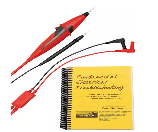 Dynamic Test Leads and Fundamental Electrical Troubleshooting Book