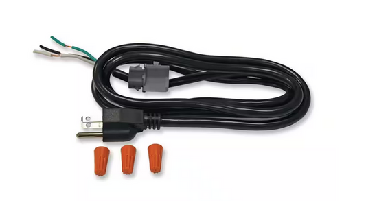 5 ft. 4 in. 16/3 3-Wire Dishwasher Power Cord Kit - 91004064681