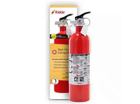 5-B:C Rated Disposable Fire Extinguisher - 91005206840