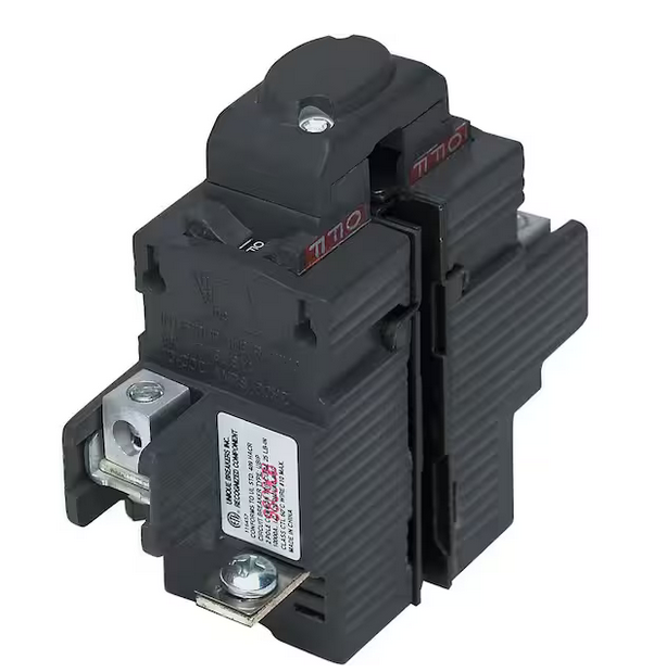 New UBIP 15 Amp 1-1/4 in. 2-Pole Pushmatic Replacement Circuit Breaker