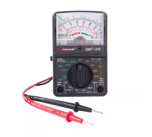 14-Range Analog Meter