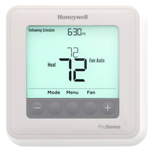 T6 Pro Programmable Thermostat 2 Heat 1 Cool (HP) 2 Heat 2 Cool (AC) - 959619