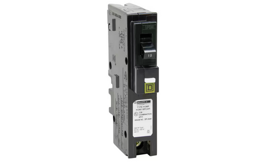 Homeline 15 Amp Single-Pole Plug-On Neutral Combination Arc Fault Circuit Breaker(HOM115PCAFIC) - 91000039748