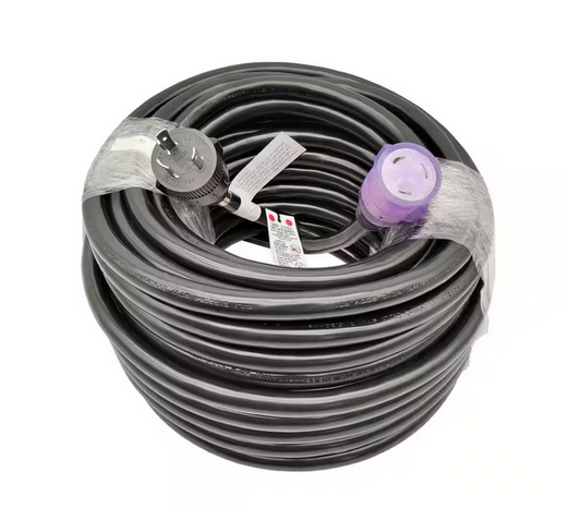 100 ft. 10/3 30 Amp NEMA L6-30 Extension Cord NEMA L6-30P to L6-30R - 91006238232