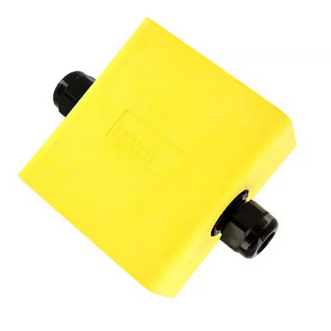 1-Gang Extra Deep Pendant Style Cable Dia 0.230 in. - 0.546 in. Portable Outlet Box, Yellow