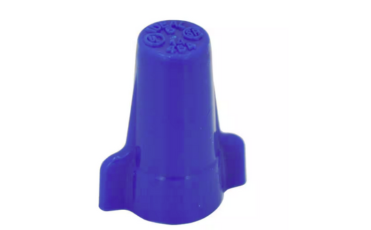 454 Blue Wing-Nut Wire Connectors (Standard Package, 2 Packs of 25)