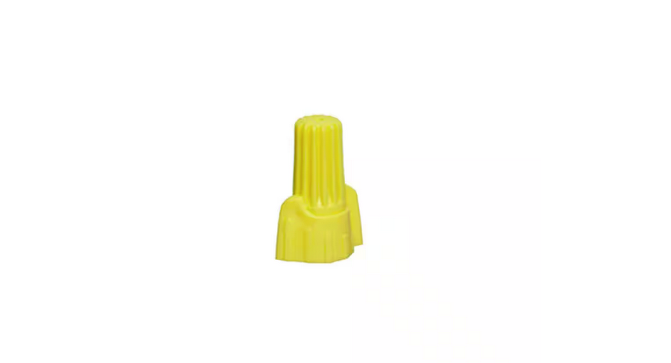 Winged Wire Connectors, Yellow (15-Pack) - 91002747501