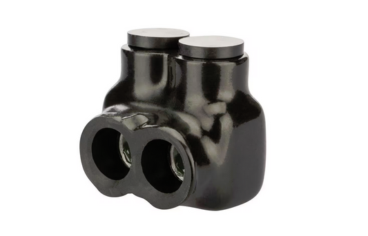 3/0-6 AWG Insulated Tap Connector, Black - 91001839877