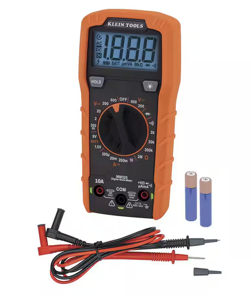 600-Volt Digital Multi-Meter, Manual-Ranging - 91007898529