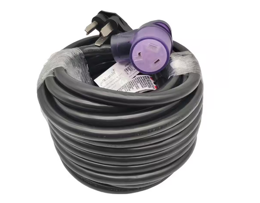 50 ft. 10/3 STW 30 Amp 3-prong Dryer Heavy-Duty NEMA 10-30 Extension Cord - 91006236688