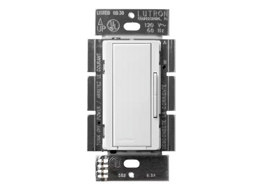 Maestro Companion Multi-Location Dimmer Switch, Only for Use with Maestro LED+ Dimmer, Snow (MSC-AD-SW)