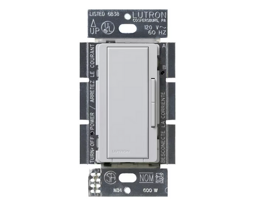 Maestro Companion Multi-Location Dimmer Switch, Only for Use with Maestro LED+ Dimmer, Palladium (MSC-AD-PD)