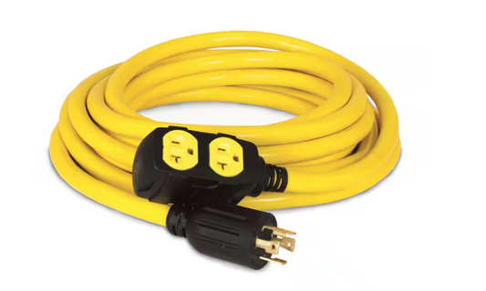 25 ft. 240-Volt Generator Power Cord