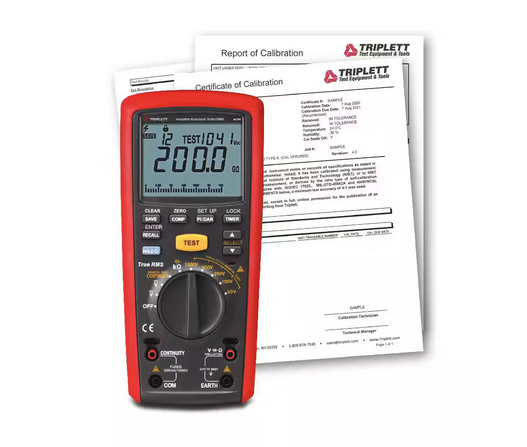 MG500 Digital Insulation Resistance Tester with Certificate of Traceability to N.I.S.T. - 91011138758