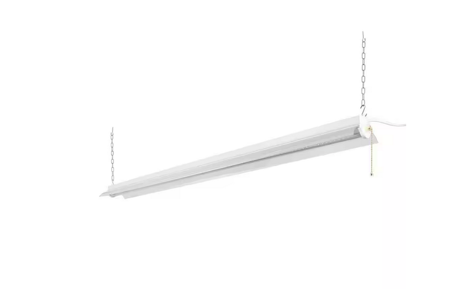 4 ft. 50-Watt Equivalent Integrated LED White Shop Light - 91011622113