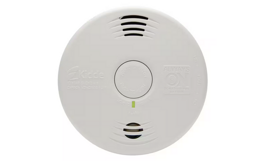 Smoke and Carbon Monoxide Detector, 10-Year Battery Powered with Voice Alarm, (2-Pack) - 91009613036