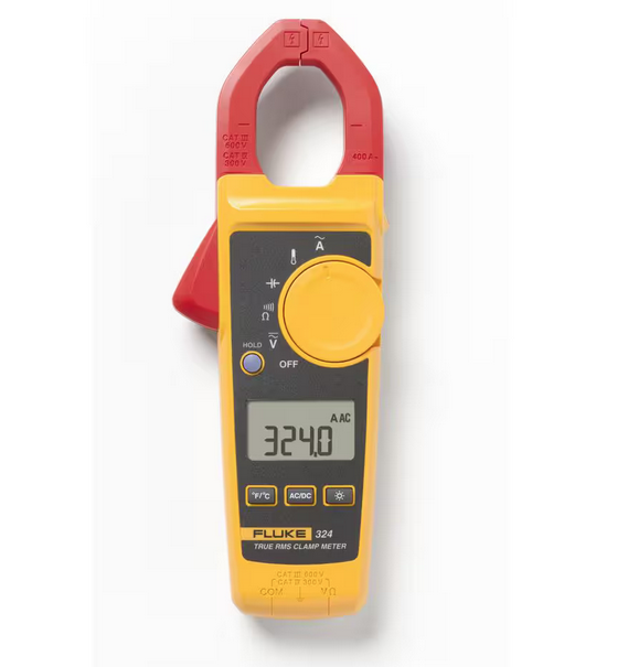 324 Clamp Meter, True-RMS, with Temperature and Capacitance, 320 Series - 91010674444