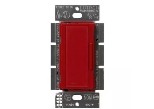 Maestro Companion Multi-Location Dimmer Switch, Only for Use with Maestro LED+ Dimmer, Hot (MSC-AD-HT)