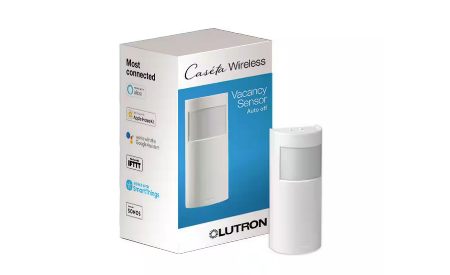 Caseta Vacancy-Only Motion Sensor, White (PD-VSENS-WH) - 91005154718
