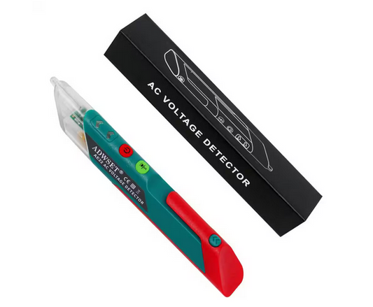Non-Contact Voltage Tester Pen for Live/Null Wire Breakpoints Test, Dual Range AC12V-1000V Buzzer Alarm Red Green. - 91011185902
