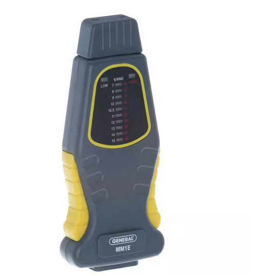 Pin-Type Moisture Meter with LED Bar Graph Display