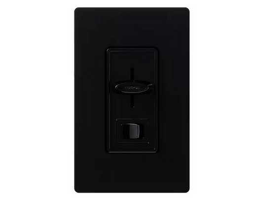 Skylark Dimmer Switch for Magnetic Low-Voltage, 450-Watt/600 VA, Single-Pole, Black (SLV-600P-BL)