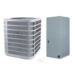 Comfortably CA Rebate A-Series 2 Ton Heat Pump System 15.6 SEER2 7.8 HSPF2 AHRI# 210460529 - 981090