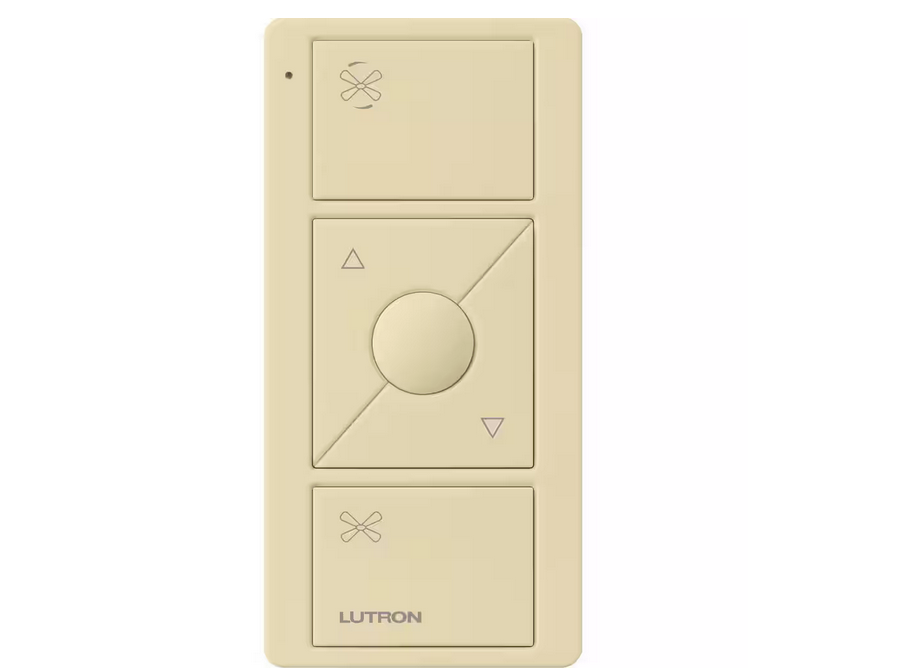 Pico Smart Remote for Caseta Smart Fan Speed Control, Ivory (PJ2-3BRL-GIV-F01) - 91004225676