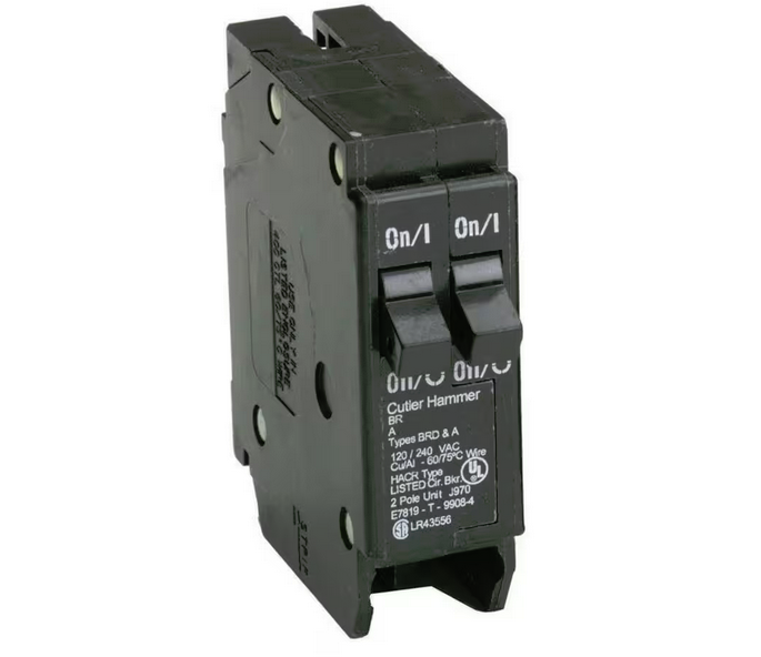 BR 1-15 Amp Single Pole and 1-20 Amp Single Pole Tandem Non-CTL Circuit Breaker - 9289122