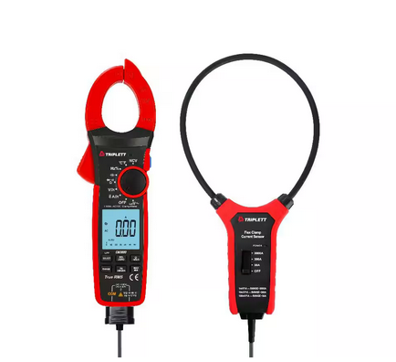 CM3000 1000A TRMS AC/DC Clamp with 3000A AC Flex Clamp with Certificate of Traceability to N.I.S.T. Digital - 91011139036