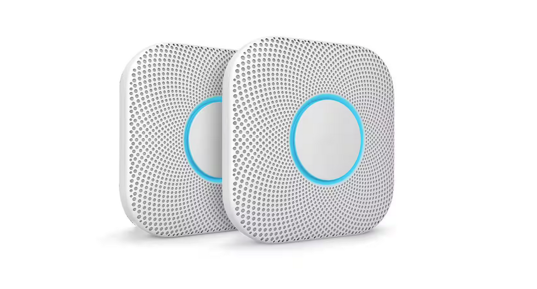 Nest Protect - Smoke Alarm and Carbon Monoxide Detector - Wired - 2 Pack - 91002284915