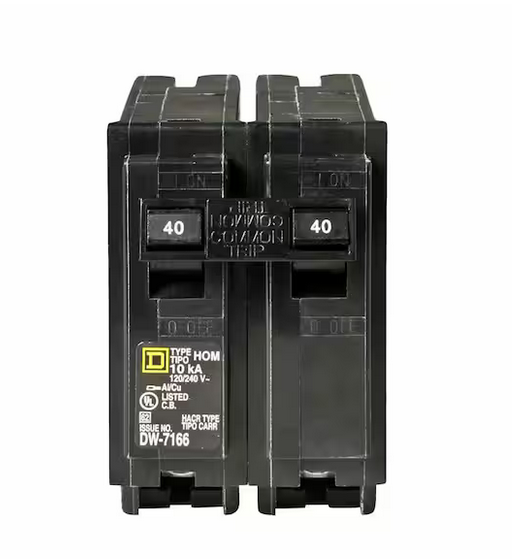 Homeline 40 Amp 2-Pole Circuit Breaker (3-Pack) - 91003146423