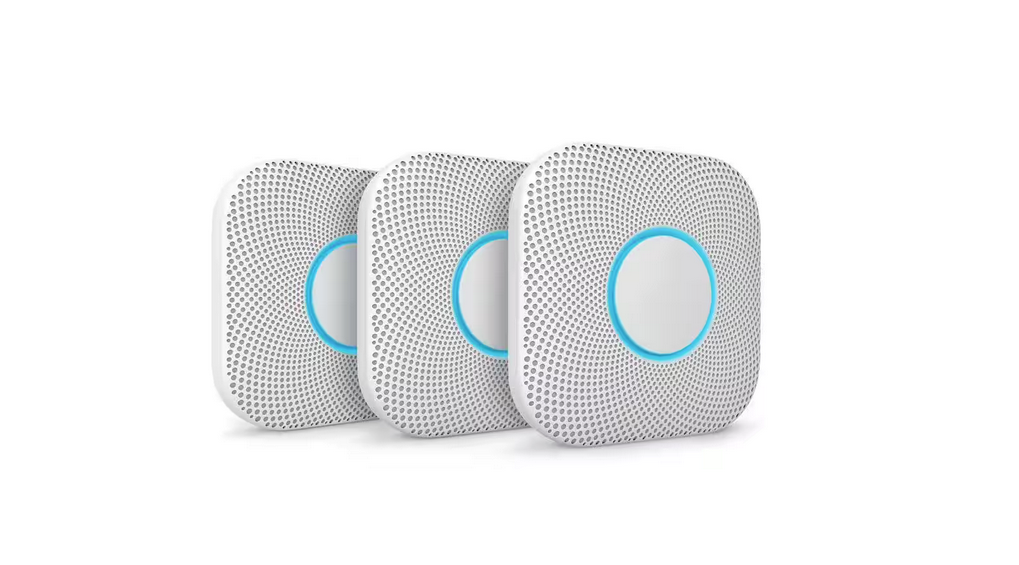 Nest Protect - Smoke Alarm and Carbon Monoxide Detector - Wired - 3 Pack - 91002303692